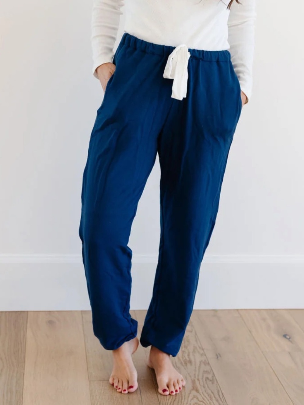 Plain Jane Women's Lounge Pant in Navy